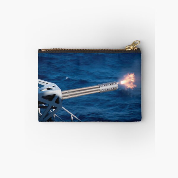 Item preview, STK106737M-A close-in weapons system is fired aboard USS Harry S. Truman. designed and sold by StocktrekImages.