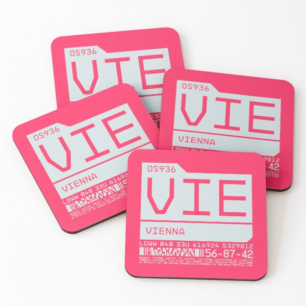 Item preview, Luggage Tag C - VIE Vienna Austria designed and sold by VoodooCircus.