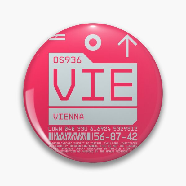 Item preview, Luggage Tag C - VIE Vienna Austria designed and sold by VoodooCircus.