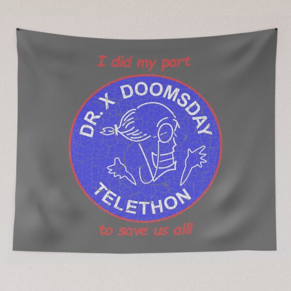 Item preview, Dr. X's Annual Save the World Telethon designed and sold by Cleopatra35941.
