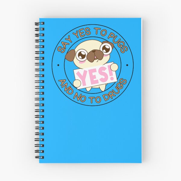 Item preview, Say Yes to Pugs and No to Drugs Pugs not Drugs ORANGE designed and sold by to-esu.