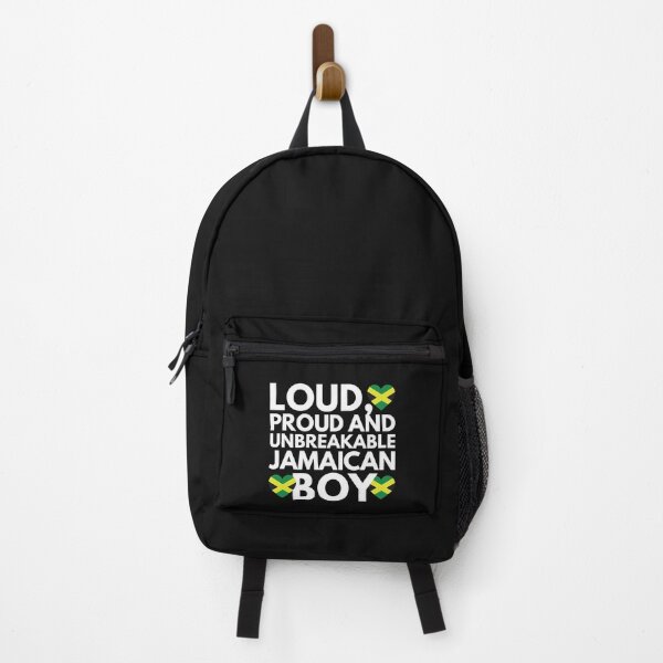 Item preview, I am Jamaican Boy Loud, Proud and Unbreakable designed and sold by HelloFromAja.