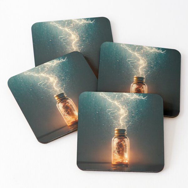 Item preview, Lightning in a Bottle designed and sold by DembekArt.