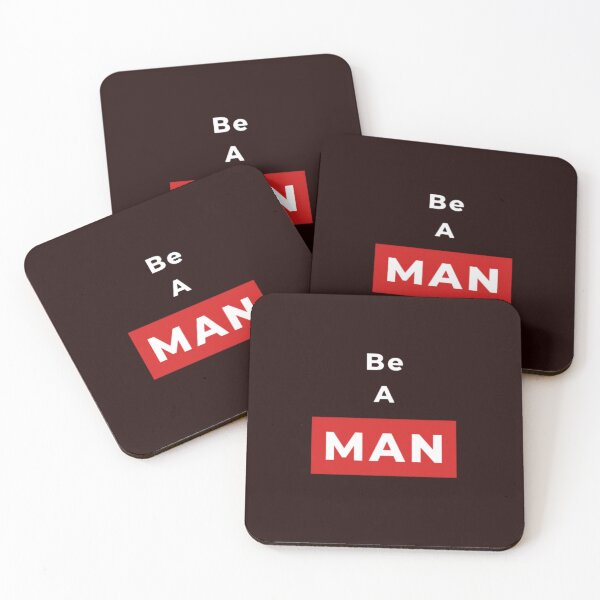 Item preview, Be A Man design designed and sold by cocoshopdesign.