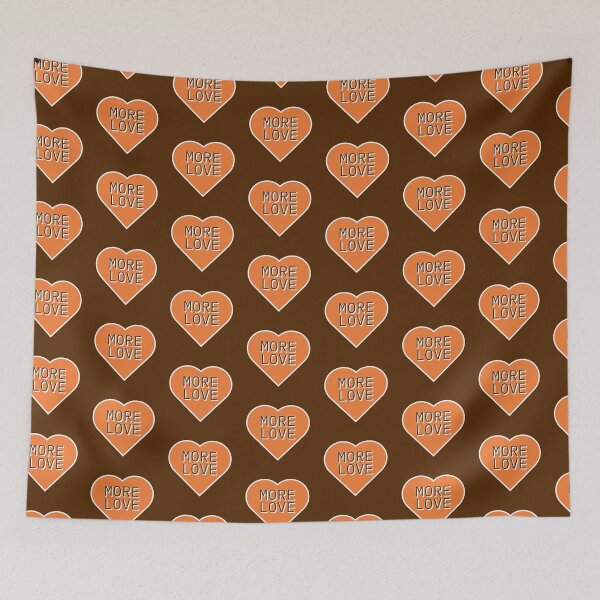 Item preview, More Love Orange Quote designed and sold by ArtBySymone.