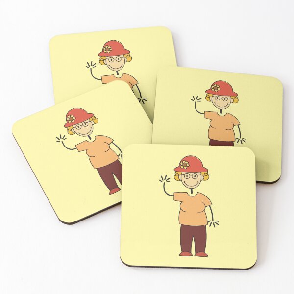 Item preview, Cute Granny Waving designed and sold by SpecAli.