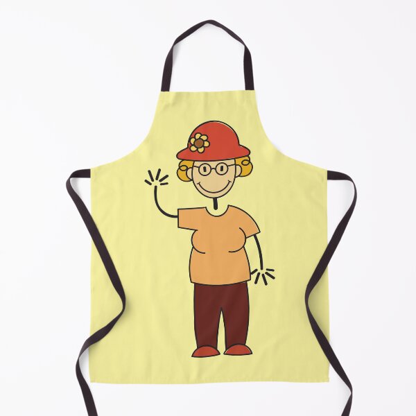 Item preview, Cute Granny Waving designed and sold by SpecAli.