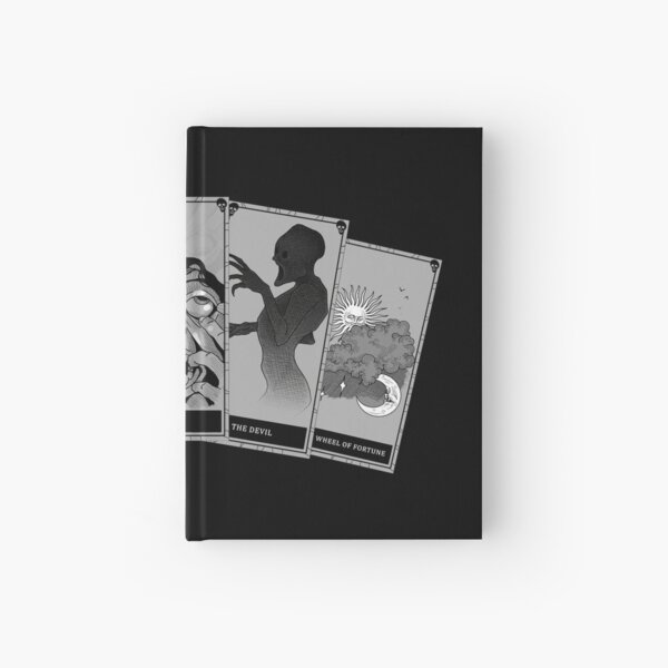 "Phasmophobia Tarot Cards" Hardcover Journal for Sale by NovocainArt