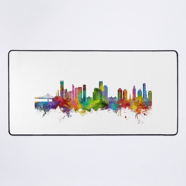 Item preview, Queens New York Skyline designed and sold by ArtPrints.