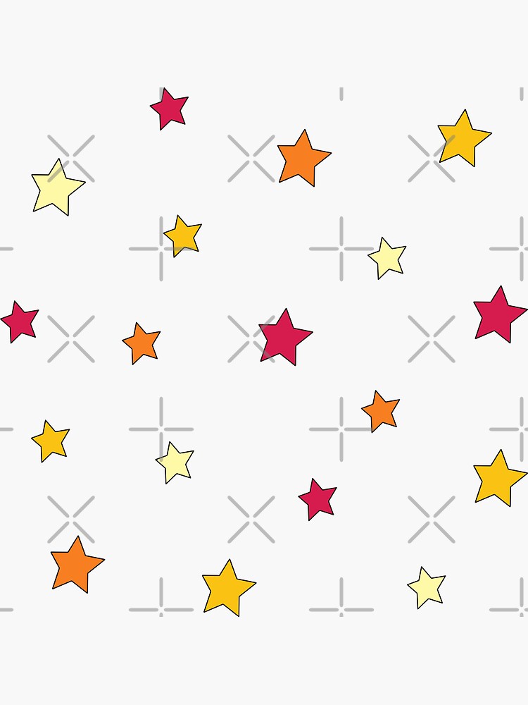 Summer Mini Star Pack Sticker For Sale By Nsimplicity Redbubble