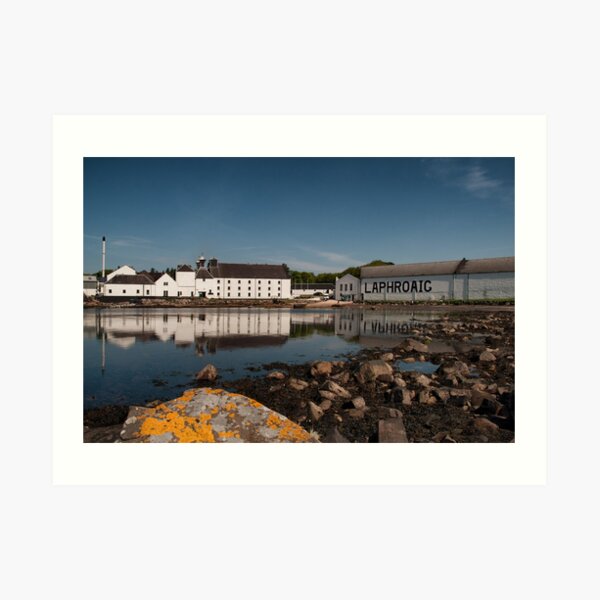 Islay: Laphroaig Distillery Art Print