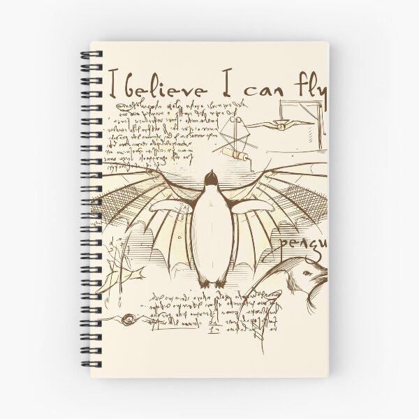 Aperçu de l'œuvre Da Vinci Pingouin créée et vendue par NemiMakeit.
