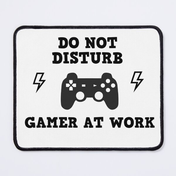 Item preview, do not disturb gamer at work designed and sold by stor or.