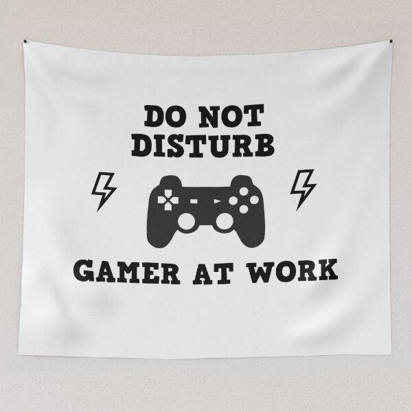 Item preview, do not disturb gamer at work designed and sold by stor or.