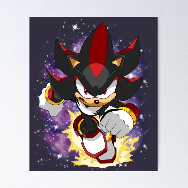 Shadow the Hedgehog (Japanese Edition) Poster for Sale by PLUS-ULTRAS