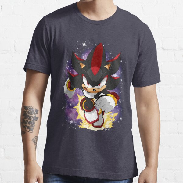 Shadow The Hedgehog Blushing T Shirt 100% Pure Cotton Shadow Hedgehog Shadow  The Hedgehog The Hedgehog Smile Fanart - T-shirts - AliExpress