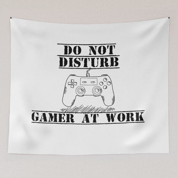 Item preview, do not disturb gamer at work designed and sold by stor or.