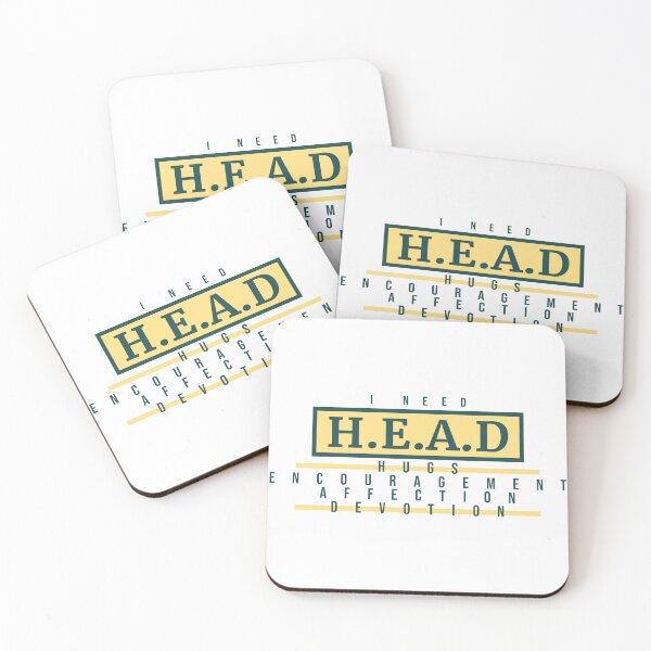 Item preview, I Need Head Hugs Encouragement Affection Devotion designed and sold by RiyonArts.