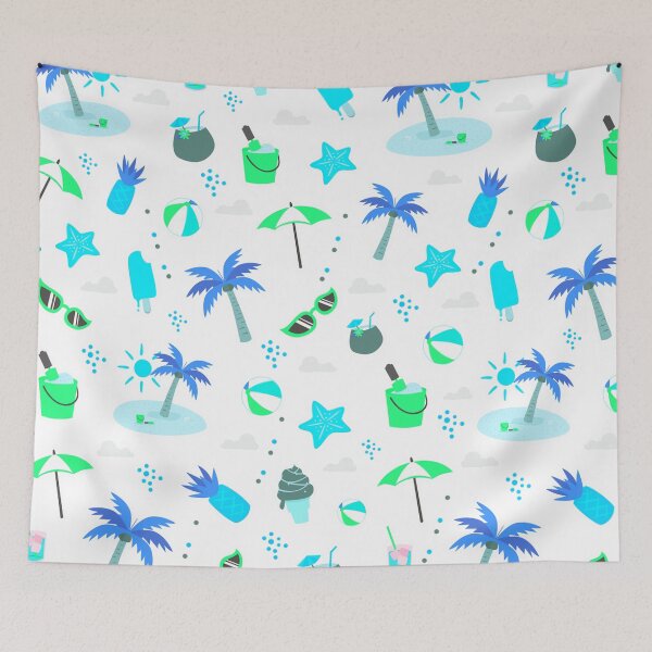 Item preview, Beach Days designed and sold by TotallyRetroArt.