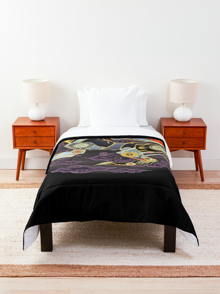 Alternate view of Black Lion Batik Comforter