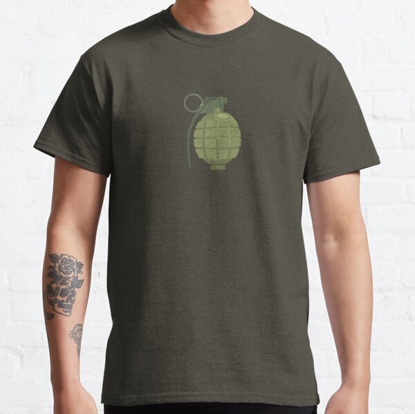 Grenade Hawaiian Shirt - Infantry Owned Apparel