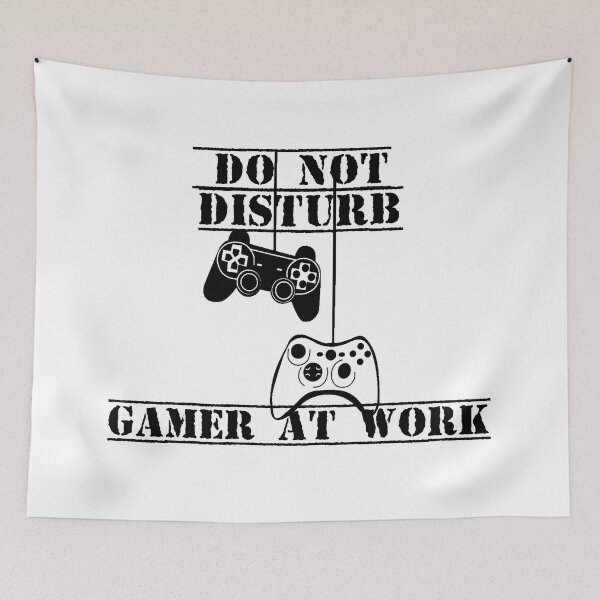 Item preview, do not disturb gamer at work designed and sold by stor or.