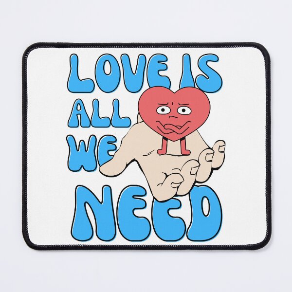 Item preview, Love is all we need! Spread Love not Hate LIGHT BLUE designed and sold by to-esu.