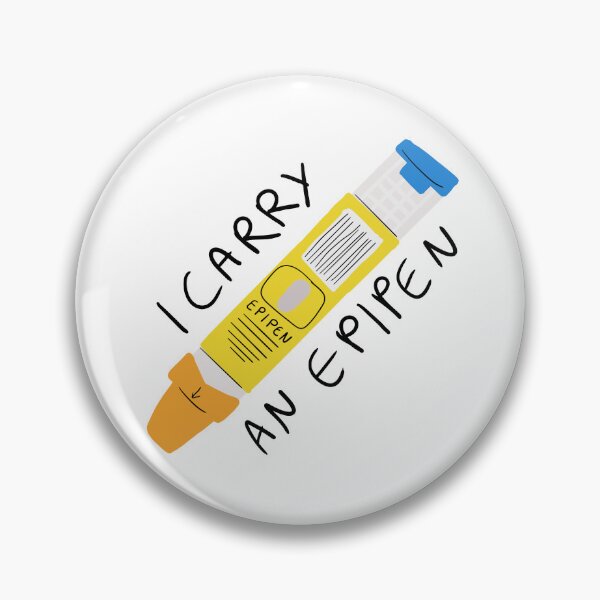 Item preview, I Carry An Epipen designed and sold by Samantha MadeOfAtoms.