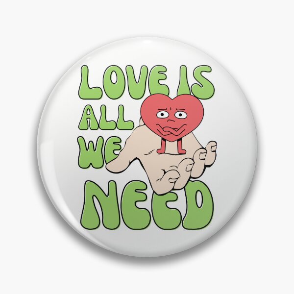Item preview, Love is all we need! Spread Love not Hate GREEN designed and sold by to-esu.