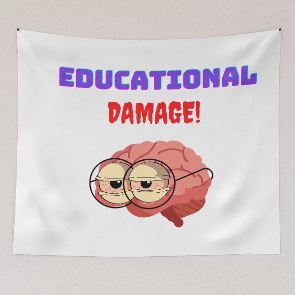 Item preview, Educational damage designed and sold by Ryansellyoulove.