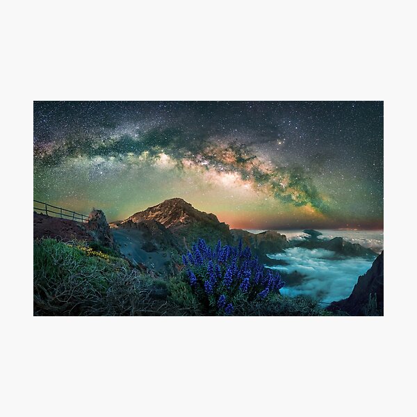 Item preview, Caldera de la Taburiente With the Milky Way	 designed and sold by Tony North.