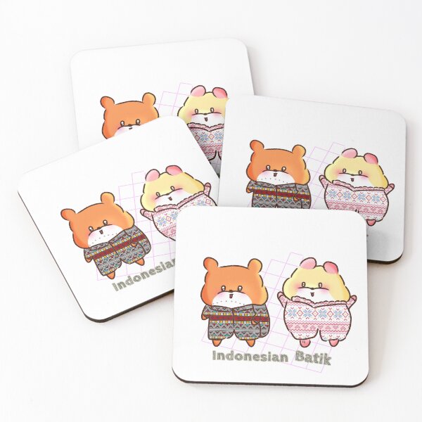 Item preview, Hamster | Hamster Lover - Indonesian Batik Day designed and sold by FennyWijayaMomo.