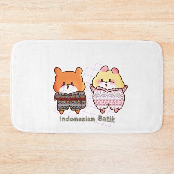 Item preview, Hamster | Hamster Lover - Indonesian Batik Day designed and sold by FennyWijayaMomo.