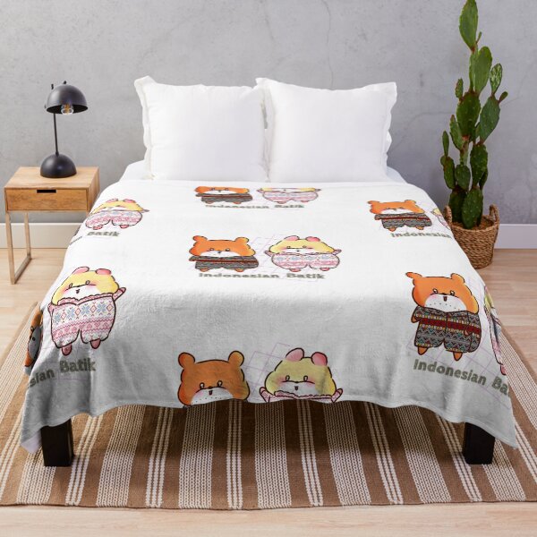 Item preview, Hamster | Hamster Lover - Indonesian Batik Day designed and sold by FennyWijayaMomo.