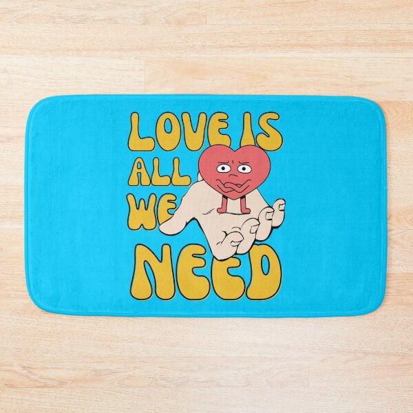 Item preview, Love is all we need! Spread Love not Hate YELLOW designed and sold by to-esu.