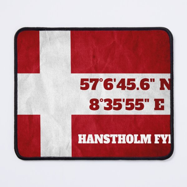 Item preview, Hanstholm Fyr - coordinates - flag designed and sold by Nordic Waters Collection.