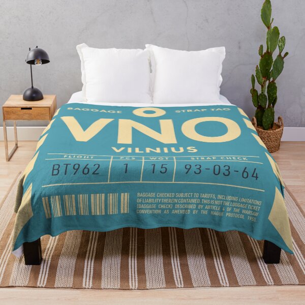 Item preview, Luggage Tag D - VNO Vilnius Lithuania designed and sold by VoodooCircus.