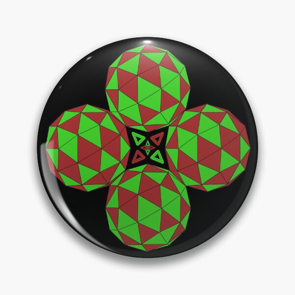 Item preview, Icosahedron Star (R&G) designed and sold by createVisions.