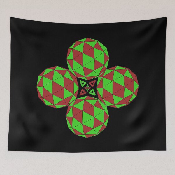 Item preview, Icosahedron Star (R&G) designed and sold by createVisions.