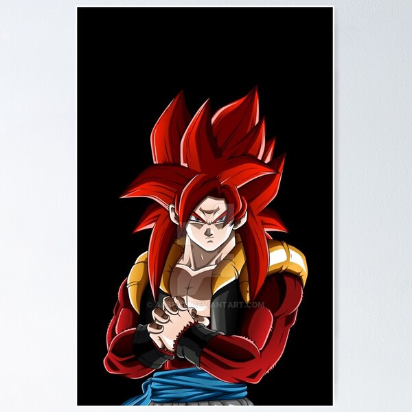 Gogeta ssj4 Poster by Abyllion-art