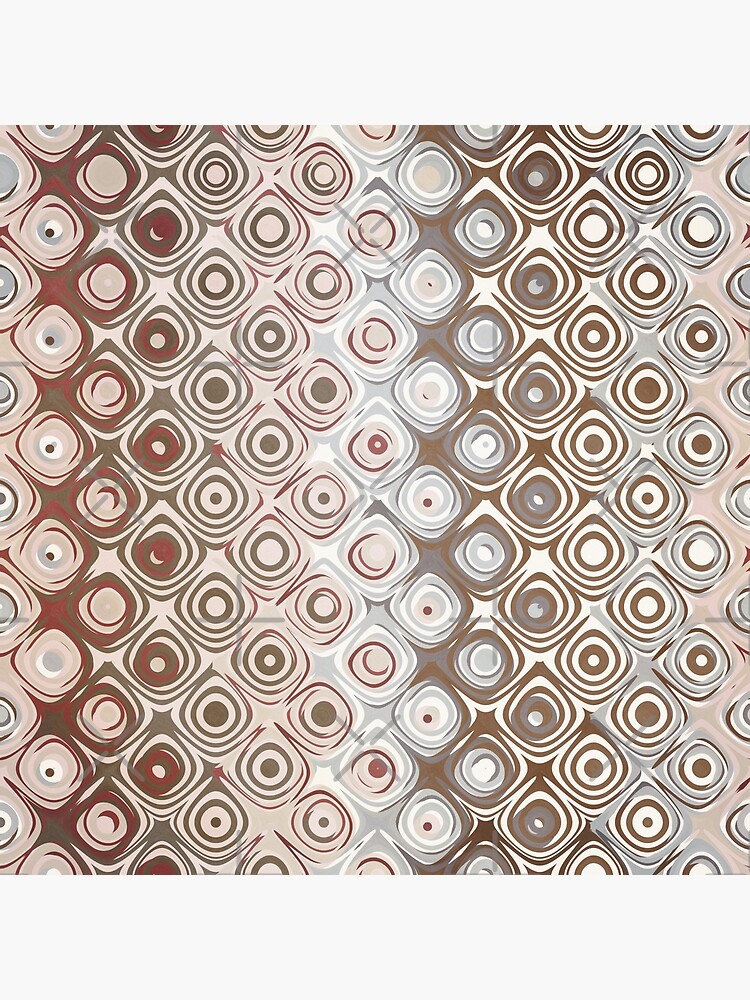 Brown And Beige Pattern by perkinsdesigns