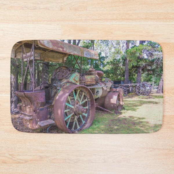 Item preview, Rusting Vintage Steam Tractor at Montsalvat designed and sold by Steven Jodoin.