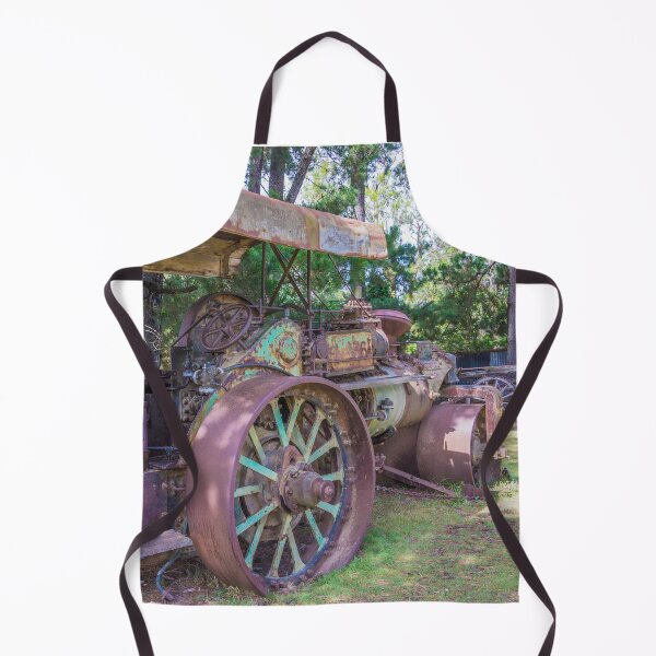 Item preview, Rusting Vintage Steam Tractor at Montsalvat designed and sold by Steven Jodoin.