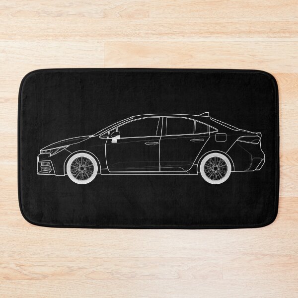 Item preview, Corolla E210 (white on black) designed and sold by anuaramir.