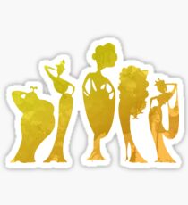 Singers Inspired Silhouette Sticker