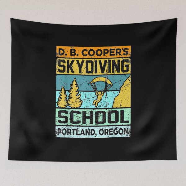 Item preview, D. B. Cooper Skydiving School portland oregon designed and sold by jioissuevphaoo.