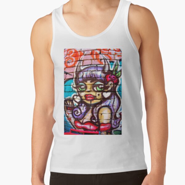 Street Art Angel Tank Top