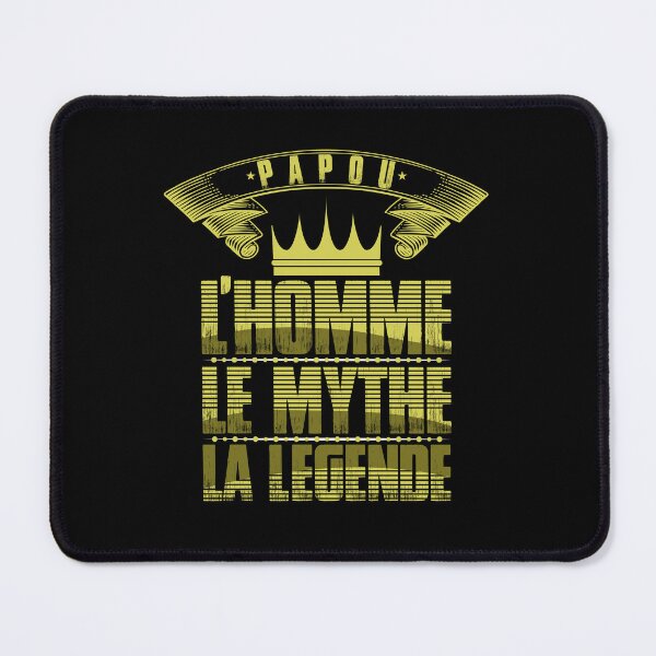 Item preview, PAPOU The man the myth. legend Christmas gift, grandfather's day designed and sold by lapolonaise.