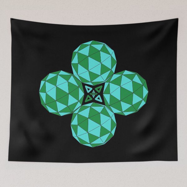 Item preview, Icosahedron Star (G&T) designed and sold by createVisions.