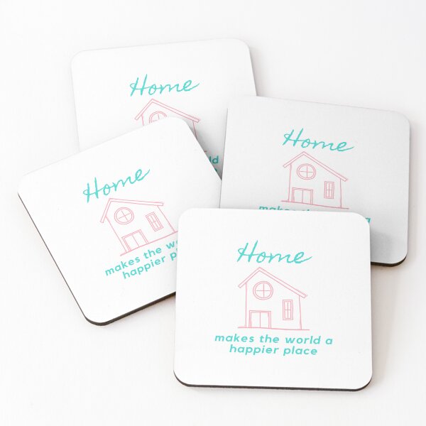 Item preview, Home Makes The World A Happier Place designed and sold by anticagents.